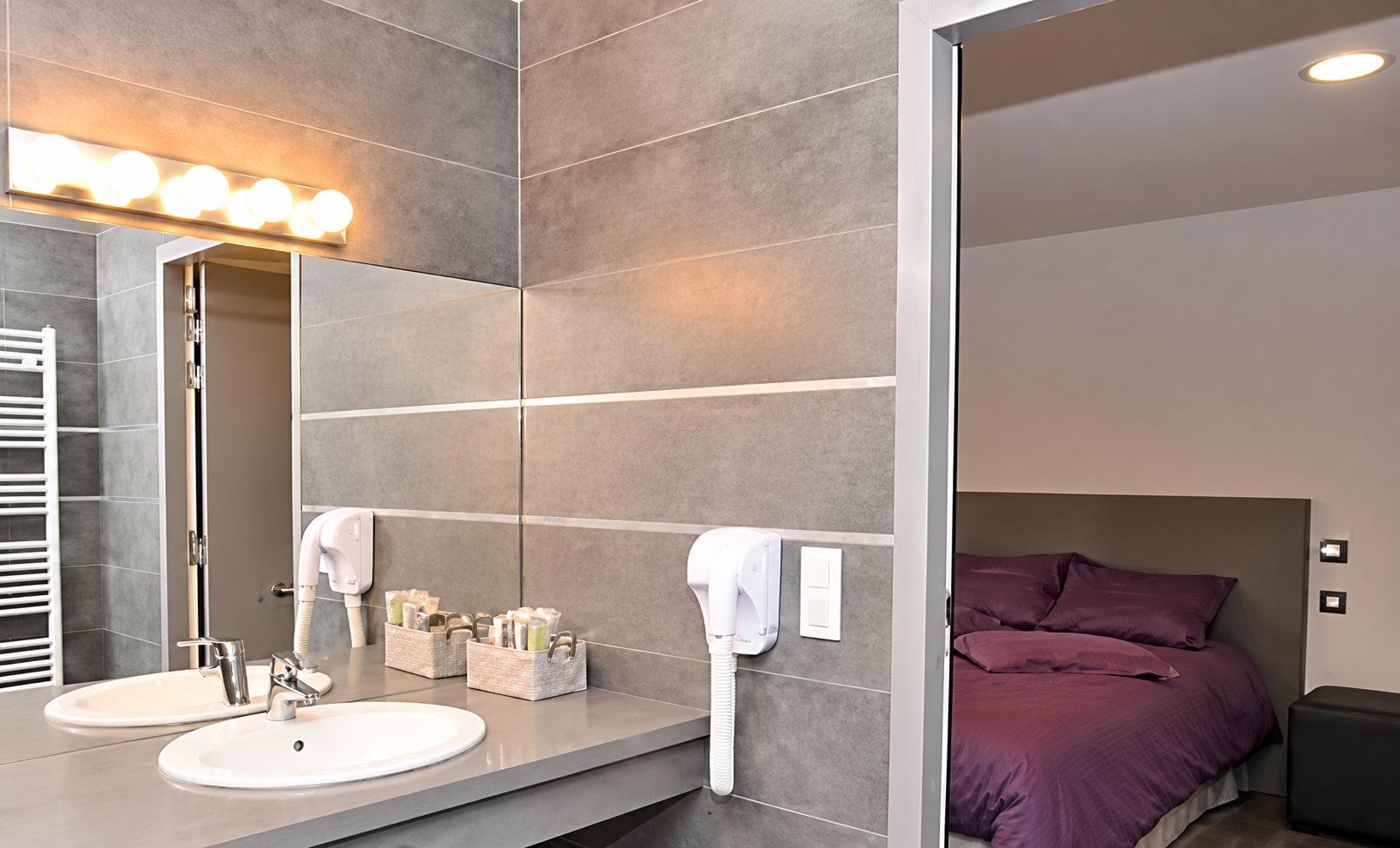 Salle de bain d’une chambre